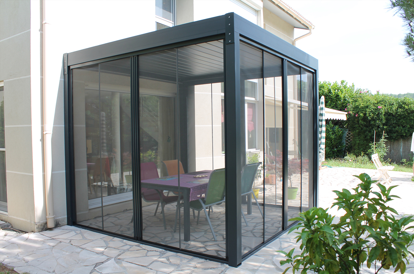 Moustiquaire enroulable - Terrasse Salon Deco